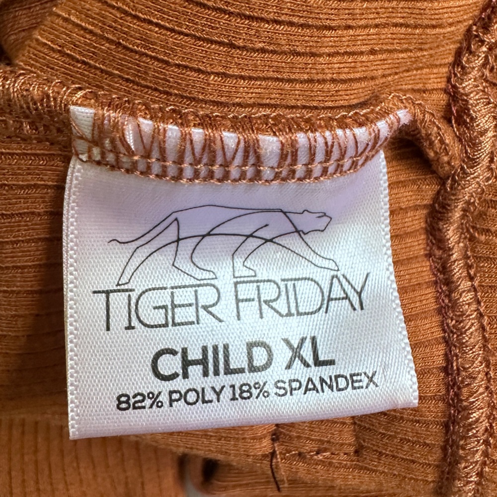Tiger Friday Honest long sleeve crop top copper color, size CXL - Picture 4 of 5